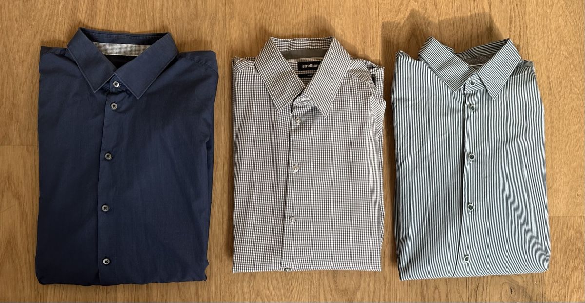 Strellson Lotti di vestiti: 3x Hemd Strellson Slim Fit Grösse 41 – Usato da Birmensdorf ZH venduto da die_cobra_007