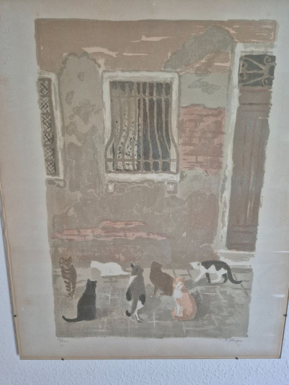 Posters & Illustrations: Bild Katzen von Anni Vonzun – D'occasion à Winterthur par Sarafina66