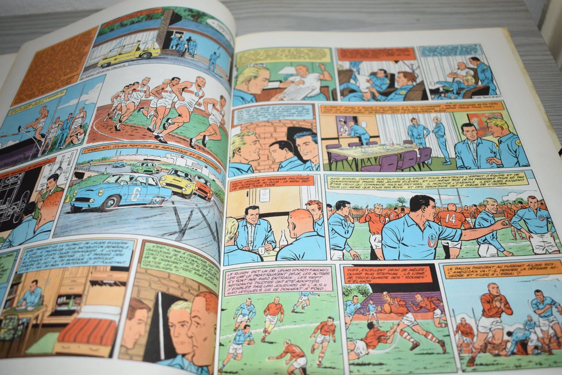 Comics: BD Michel Vaillant-Le 8ème pilote – Gebraucht aus Le Locle von skycomputer 4