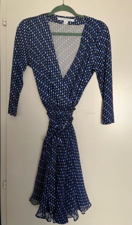 Klassisches Wickelkleid Diane von Fürstenberg  Grösse S