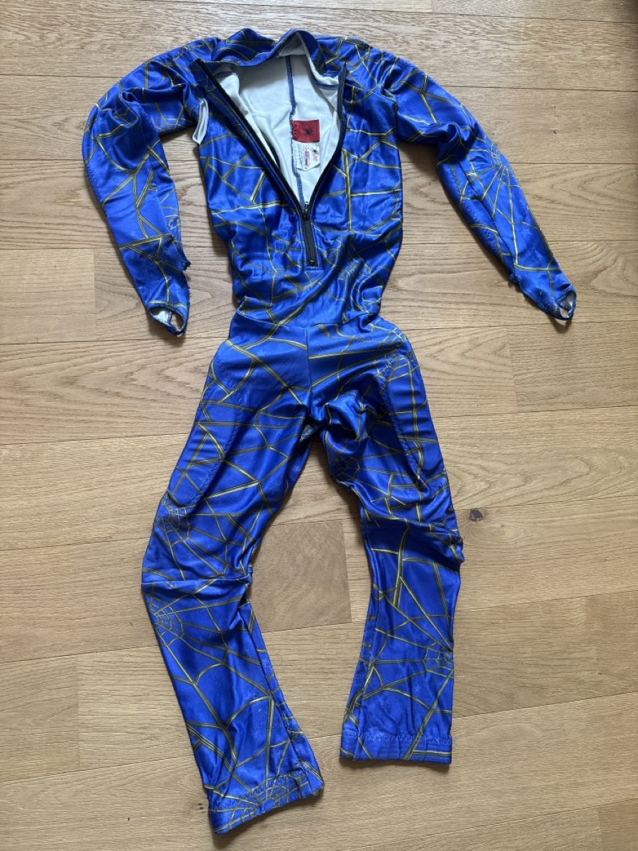 Sci: Combinaison compétition Spyder bleu taille S   – Usato da Corcelles NE venduto da str_d96m