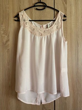 Bluse rosa Grösse XS (eher gross geschnitten)