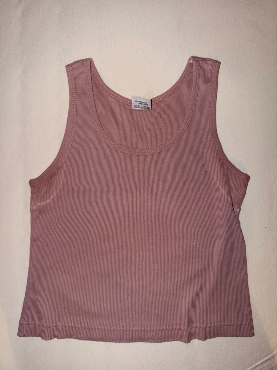 Tops: Crop Top Pink Ribbed – D'occasion à Lenzburg par cid_pc7z