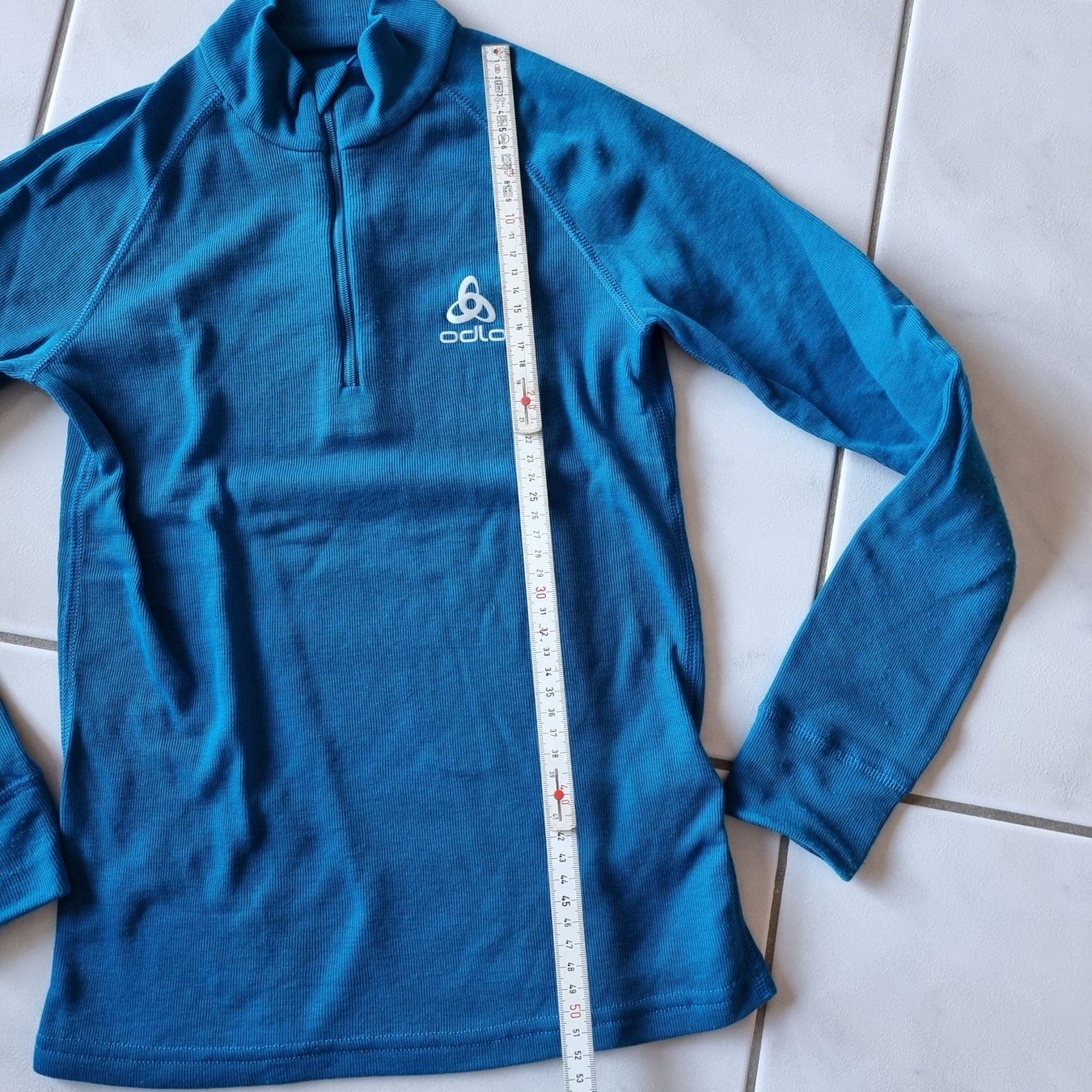 Odlo Unterwäsche: Lässiger warmer Odlo Base Layer Gr.140 mit Reissverschluss – Gebraucht aus Arth von Africa44 4
