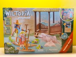 PLAYMOBIL 71143 Paddeltour mit Flussdelfinen - Wiltopia NEU