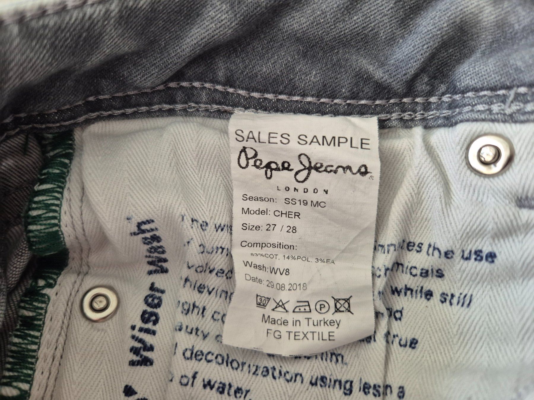 Pepe Jeans Jeans: Pepe Jeans Skinny W8 – Gebraucht aus Oberentfelden von Natallia. 2