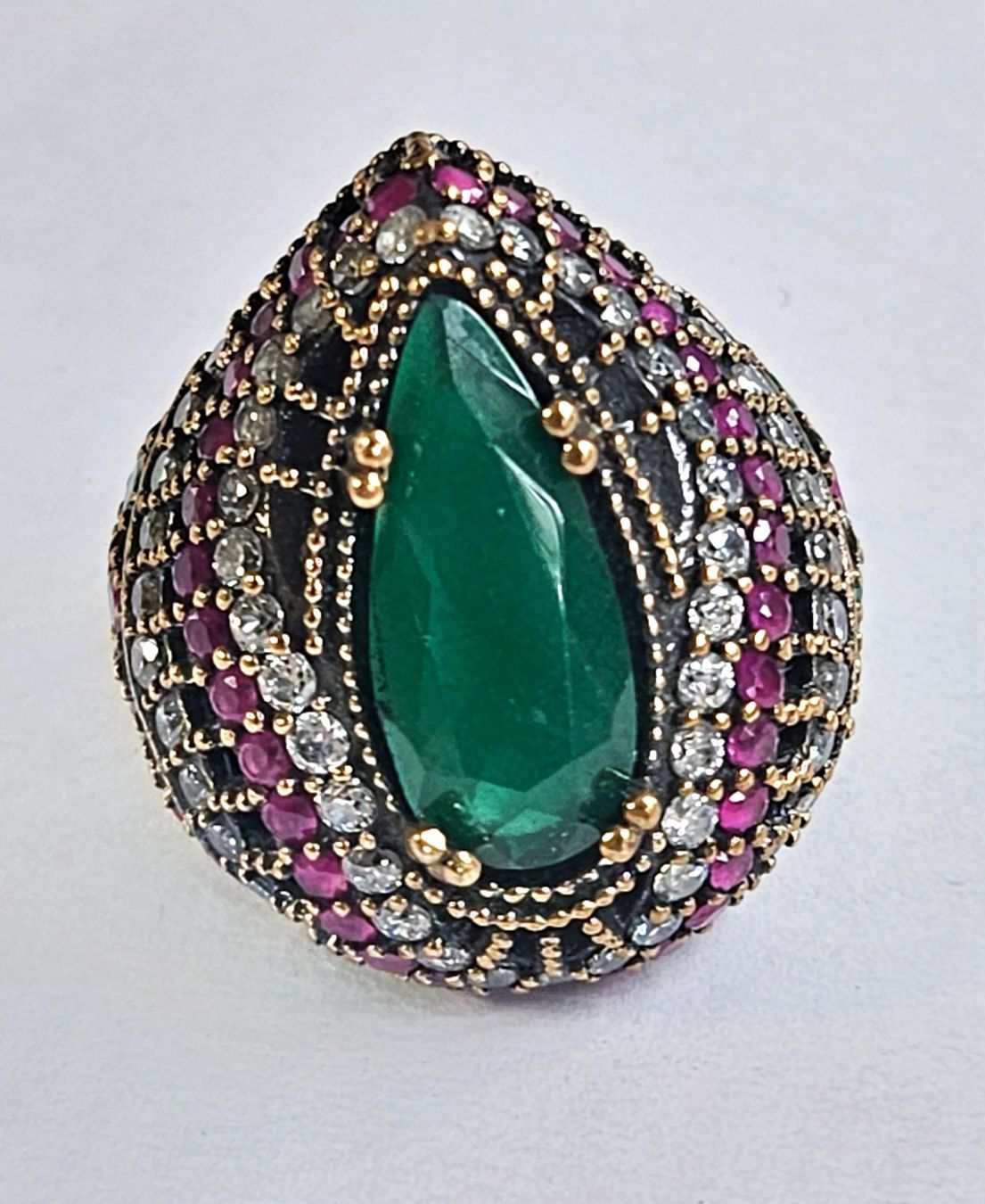 Anelli: Edelstein Fingerring – Nuovo (secondo la descrizione) da Zürich venduto da adriben 8
