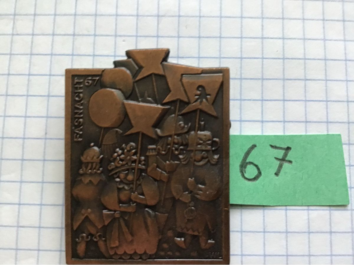 Basler Placchette & Badge: Kupfer1967 – Usato da Arlesheim venduto da printz01