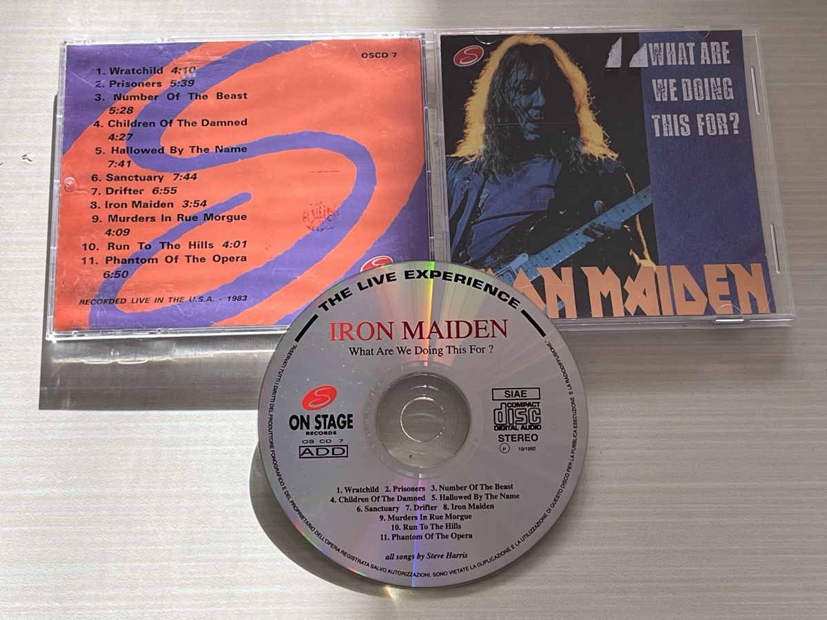 CDs: Iron Maiden - What We Are Doing This For ?  - CD – Gebraucht aus Riehen von han_82q8