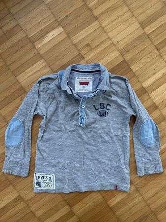 Levi's Langarmshirt Gr. 5 Jungen Jeans Optik Vintage Look