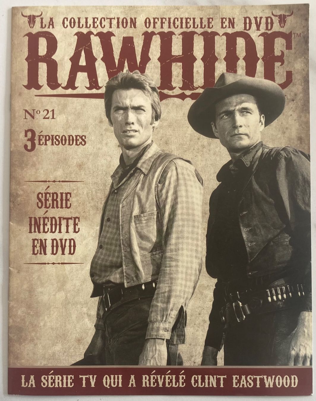 Tutti i DVDs: CLINT EASTWOOD - RAWHIDE N°21 – Usato da Poliez-Pittet venduto da Newtown-Records 1