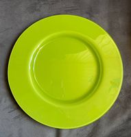4 Glasteller oder als Platzteller verwendbar