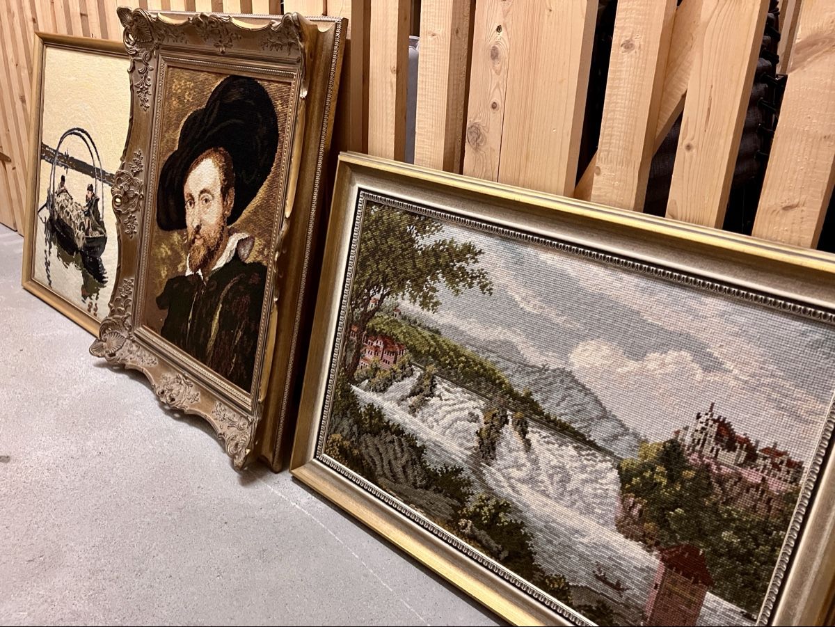 Dipinti: Gobelin-Bilder in hochwertigen Echtholzrahmen  – Usato da Wallisellen venduto da hpth1 2