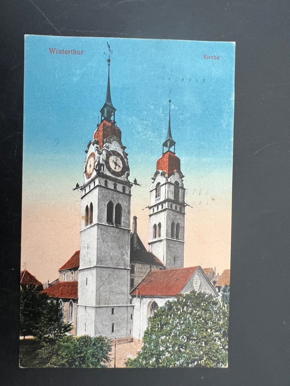 Cartoline postali: AK  1918 Winterthur       (G1305) – Usato da Hinwil venduto da Sidi4