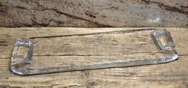 Hergiswiler Glasplatte mit Griffen Vintage Zustand gut 