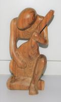 Moderne Kunst- Holz Skulptur