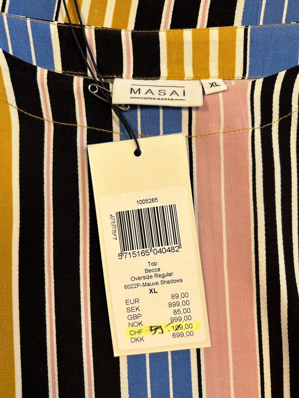 Tuniken: Masai Tunika, Grösse XL, neu – Neu und originalverpackt aus Oberhasli von  5