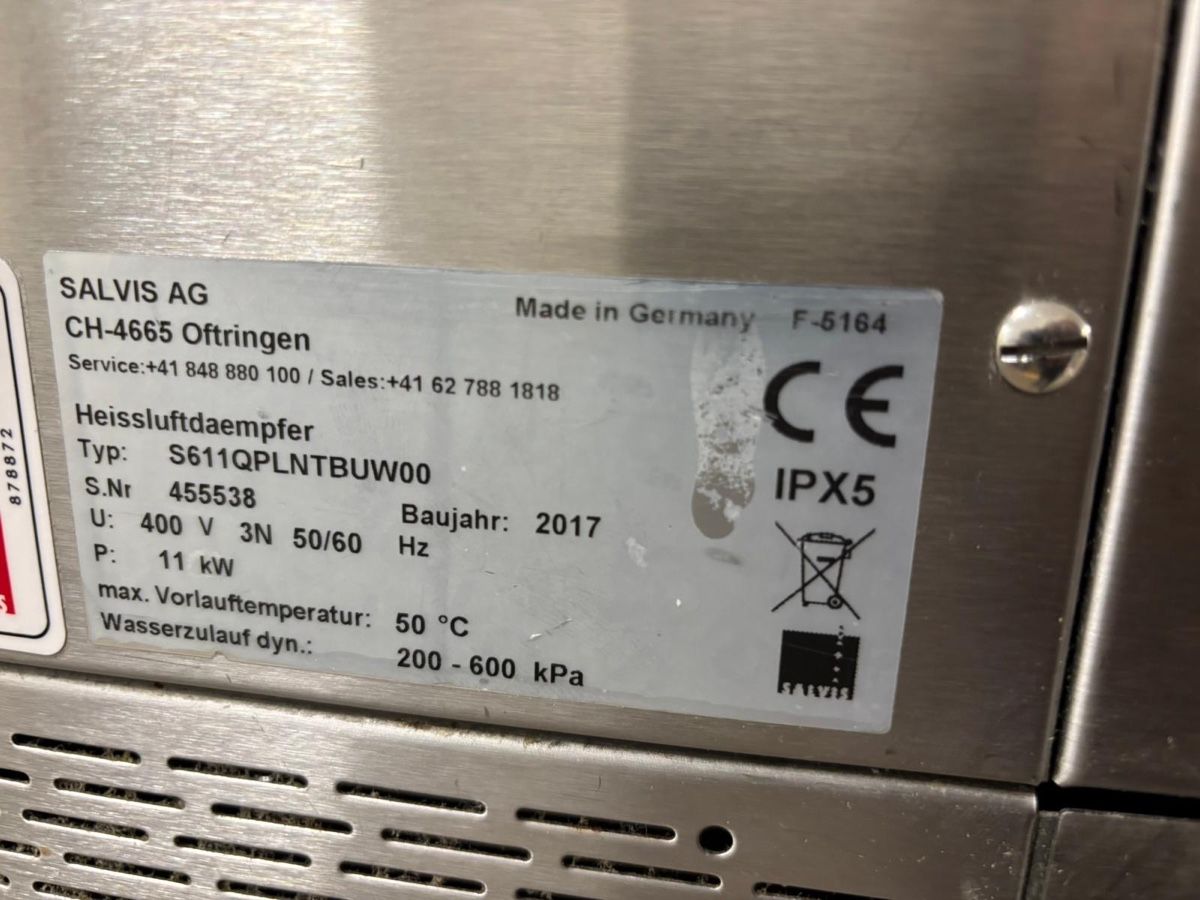 Elettrodomestici da cucina: Salvis Heissluftdämpfer – Usato da Dietikon venduto da dia_y8y5 2