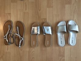 4 Paar Damen Sommerschuhe Grösse 39