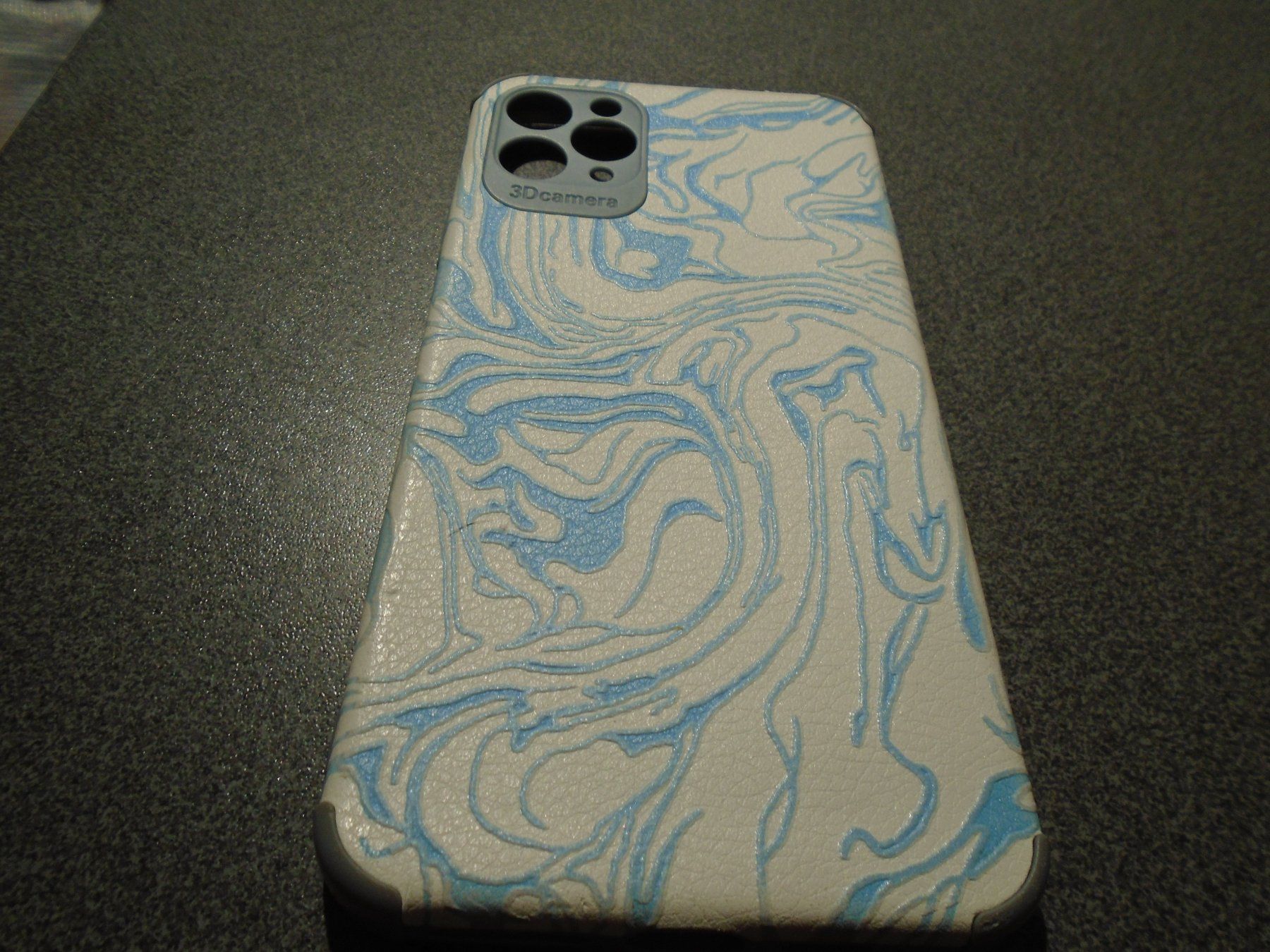 Apple Cover & Protezioni schermo: Handy Hülle, iPhone 13, weiss/hellblaues Muster – Usato da Zürich venduto da abraxas1291
