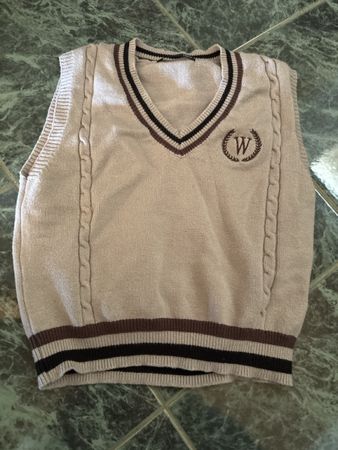 Gilet en sans manches gris taille S 36