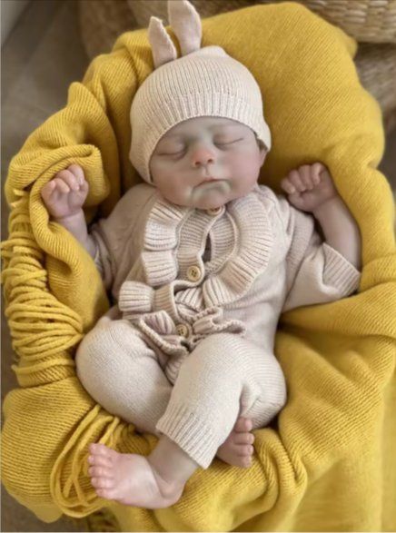 Bambole: Rebornbaby Puppe 48cm – Nuovo e nell'imballaggio originale da Amriswil venduto da Ravinvida 1