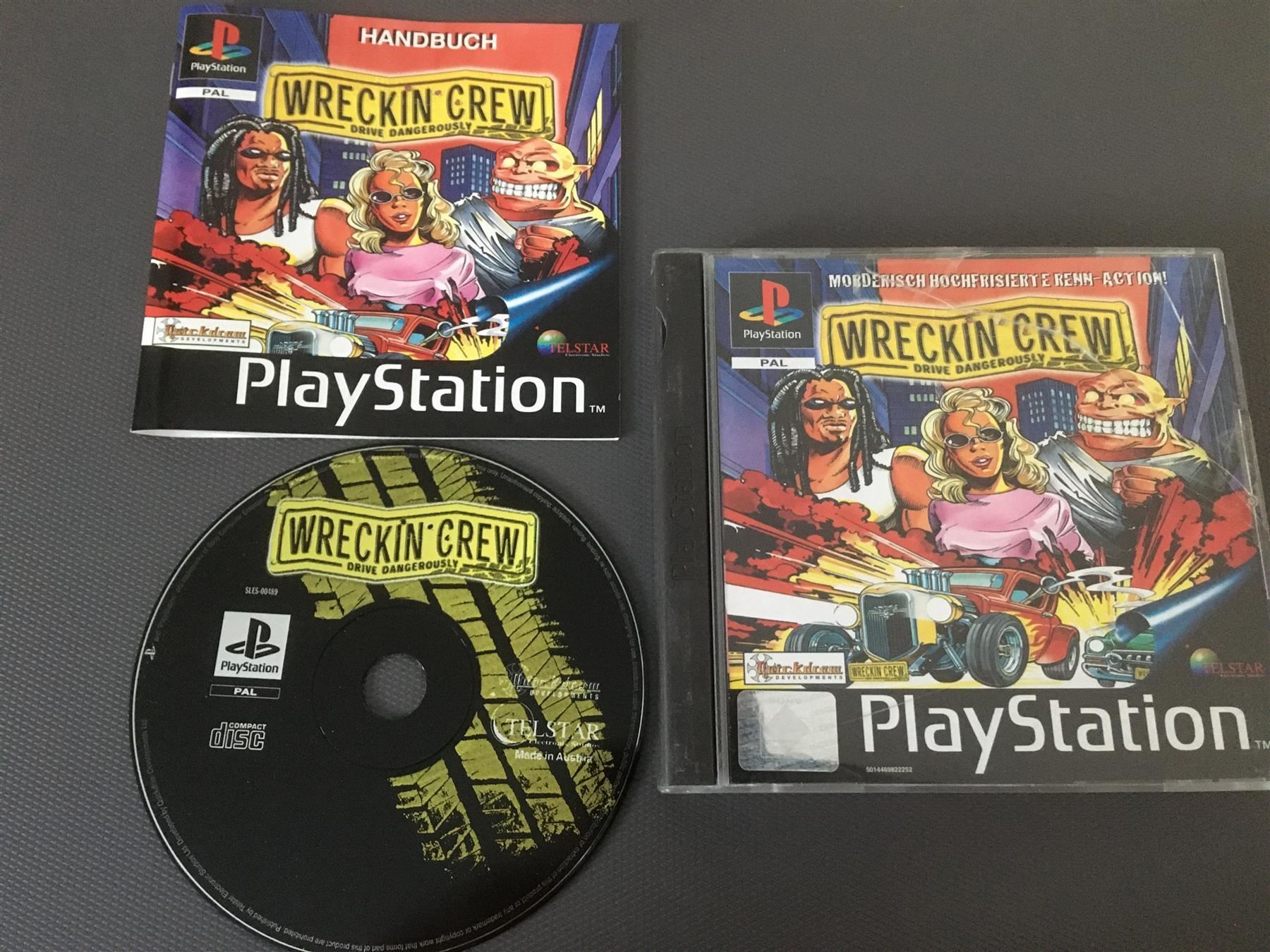 Sony Spiele: WRECKING CREW für PS1 – Gebraucht aus St.Gallen von Punktchen01