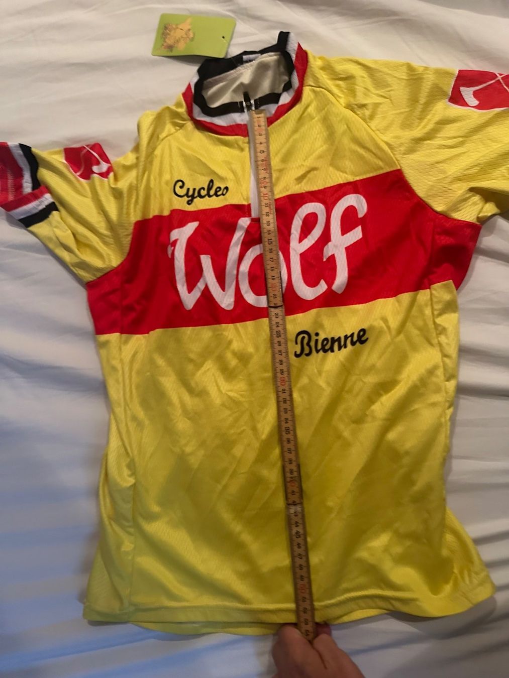 Canottiere & Pantaloni: Retro Radtrikot Cycles Wolf Bienne Grösse M – Usato da Bussnang venduto da Tatzfatz 5