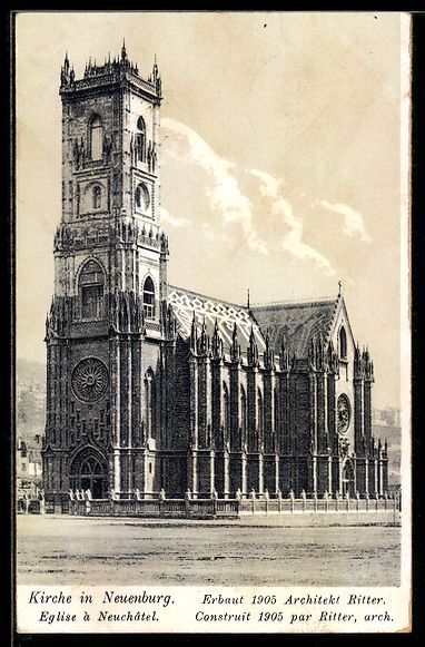 Cartes postales: AK Neuenburg, Kirche – D'occasion à Berlin par bartko-reher