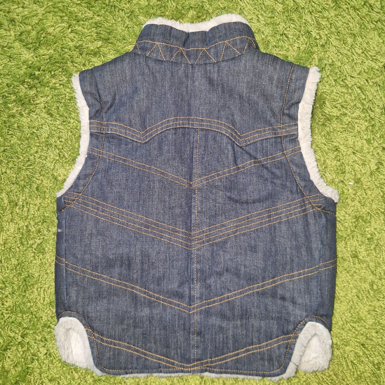 Altro abbigliamento per bambina: Warme Jeansweste mit Fellfutter/Winter! Gr 10J – Usato da Gwatt (Thun) venduto da Letzte-Chance-III 3