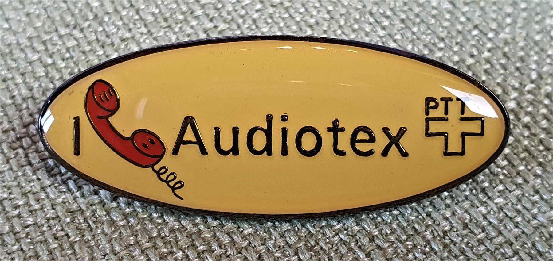 Spille: A499 Pin PTT Telefon Audiotex - Die Post – Usato da Reinach BL venduto da Boston-Verkauf