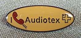 A499 Pin PTT Telefon Audiotex - Die Post