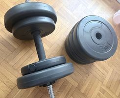Hantelset - neu und verstellbar 