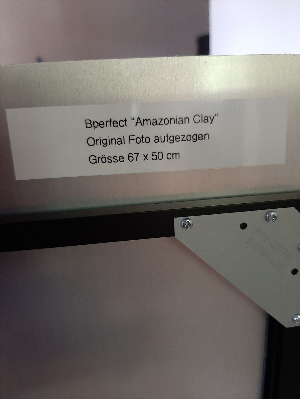 Foto & Immagini: Bild Auge Bperfect "Amazonian Clay" mit Rahmen – Nuovo e nell'imballaggio originale da Marthalen venduto da Jenny.Z 1