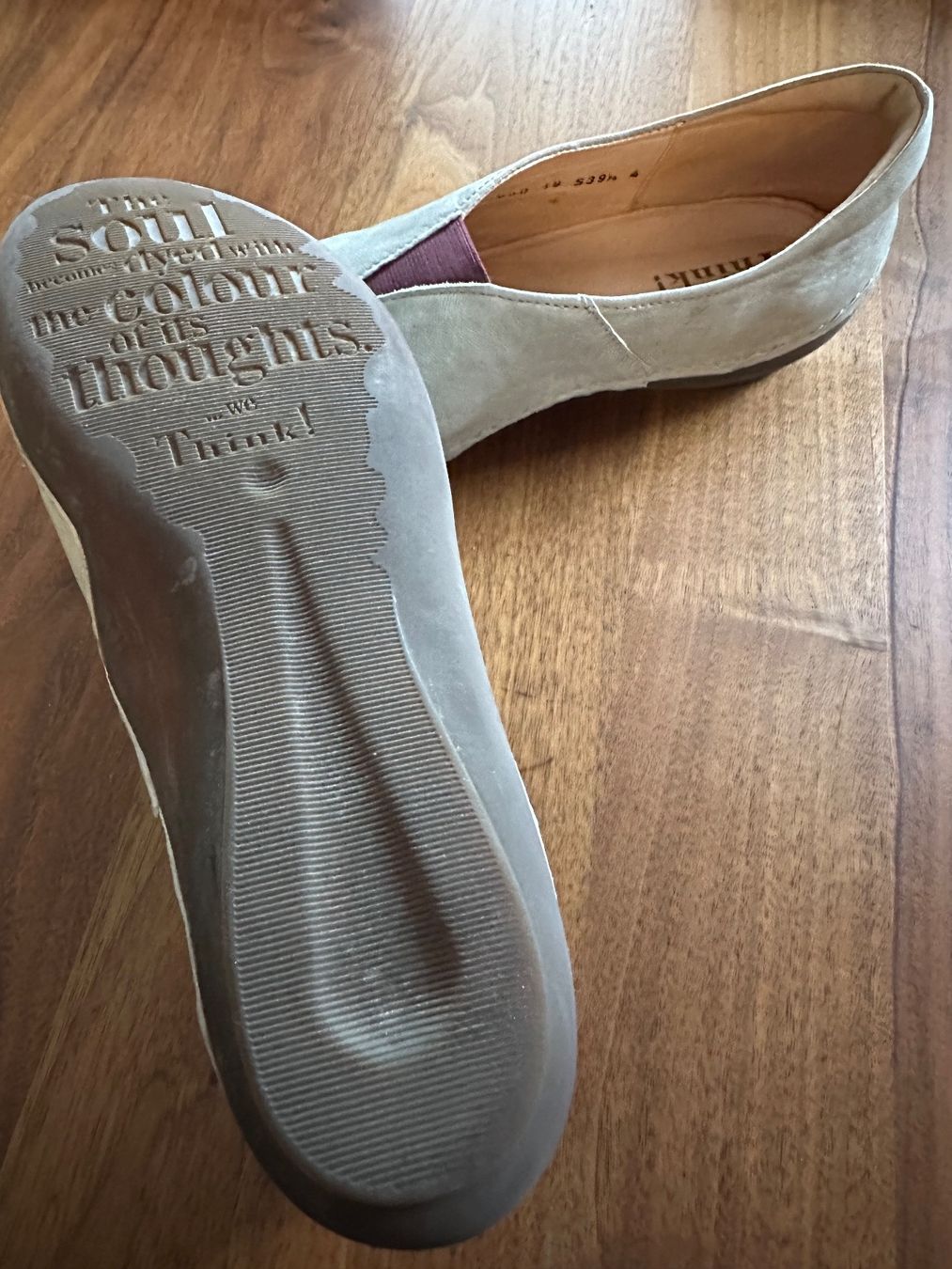 Scarpe da donna: Think! Damenschuhe Gr. 39½, hellgrau – Nuovo (secondo la descrizione) da Mollis venduto da springcreek 1