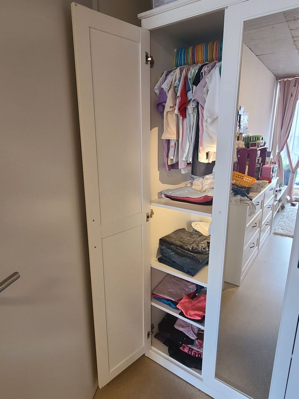 Ikea Schränke: SONGESAND Kleiderschrank, weiss – Gebraucht aus Diepoldsau von komando2 3