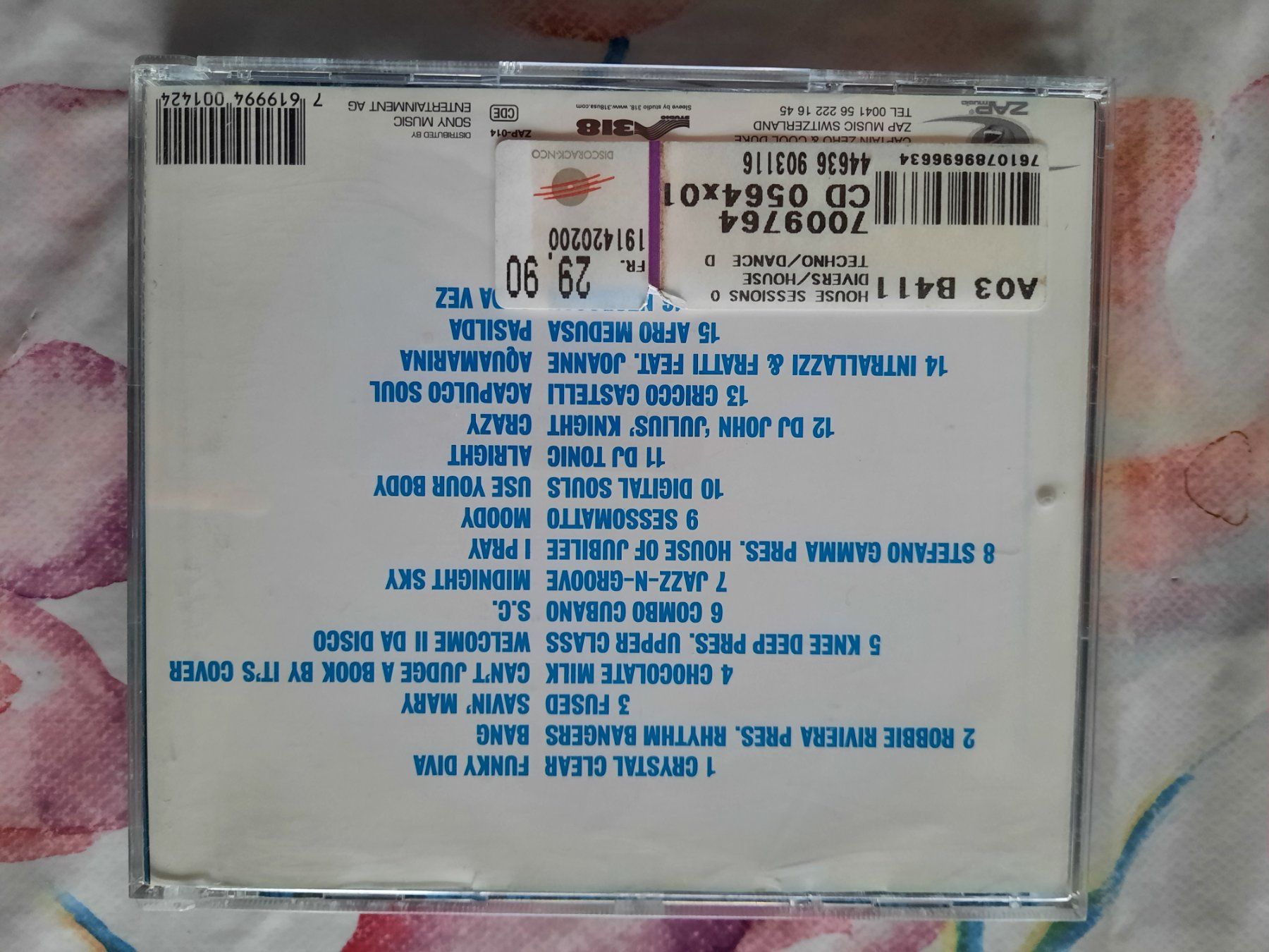 CDs: CD House Sessions vol 3 Dj Tonic – D'occasion à Pully par bro_n52j 1