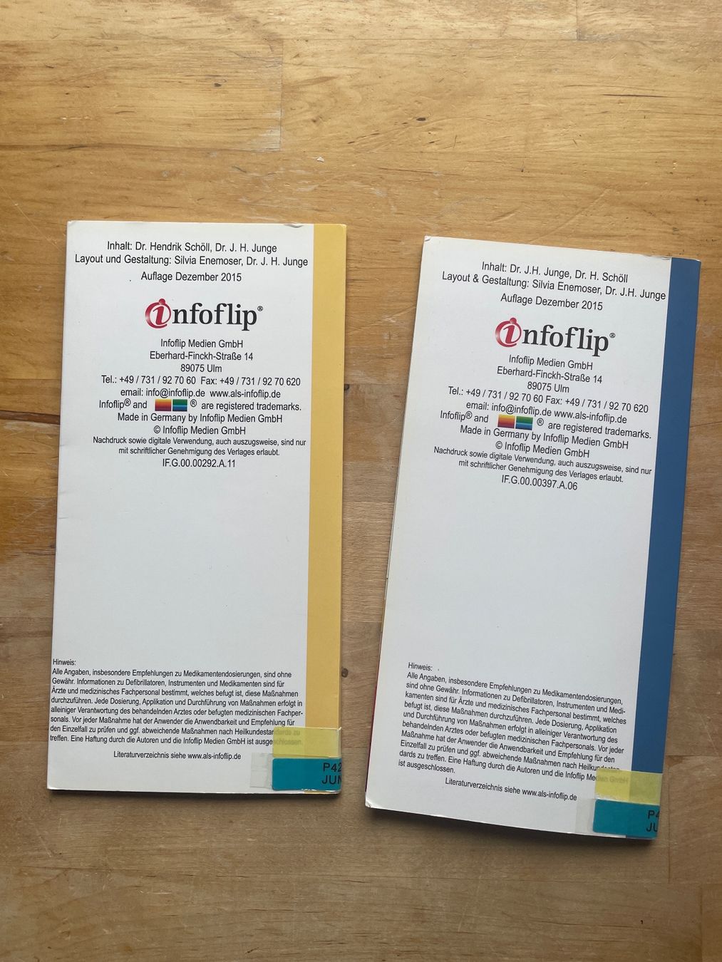 Libri: Infoflip Advanced Life Support ERC 2015 Set gebraucht – Usato da Sent venduto da ManuelB07 1