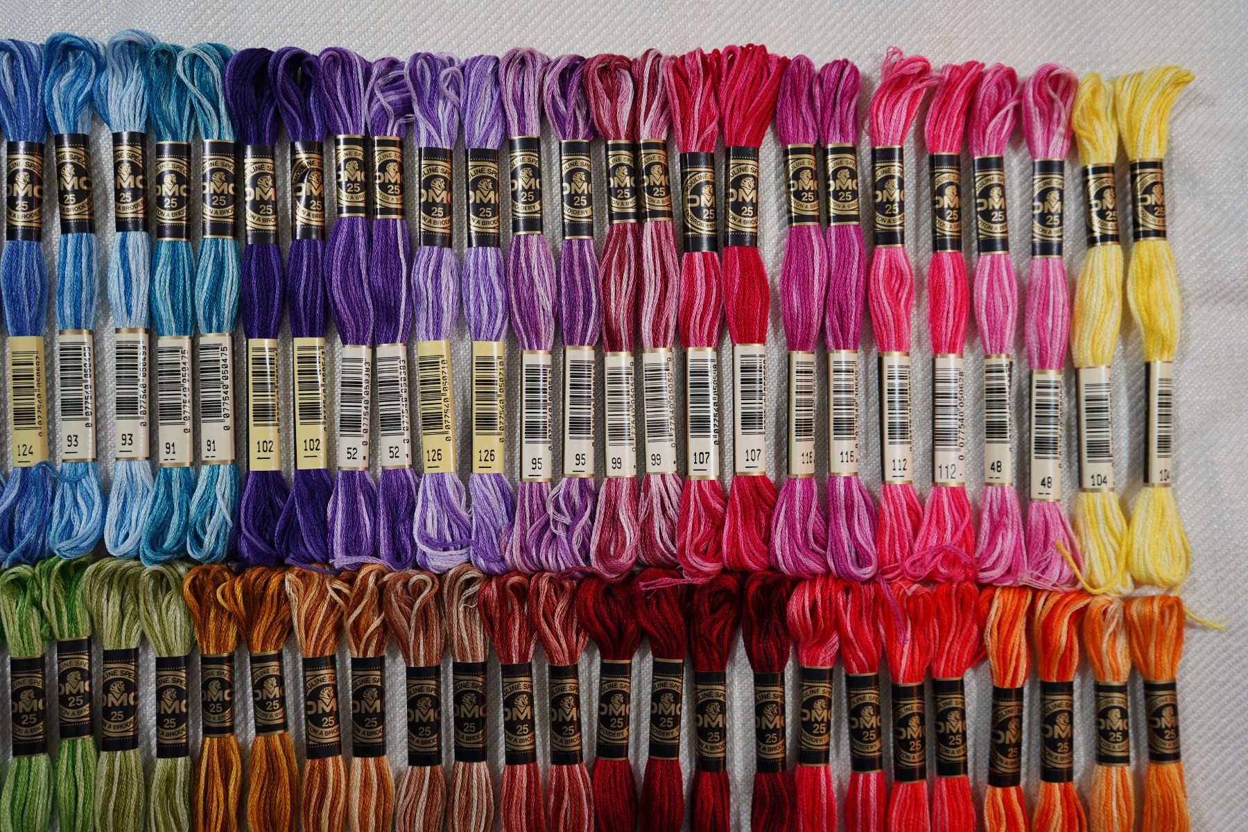 Cordicelle & Fili: 64 DMC Mouliné Spécial Multicolor Art 117 - LOSB2 – Nuovo e nell'imballaggio originale da Mels venduto da DACRI 3