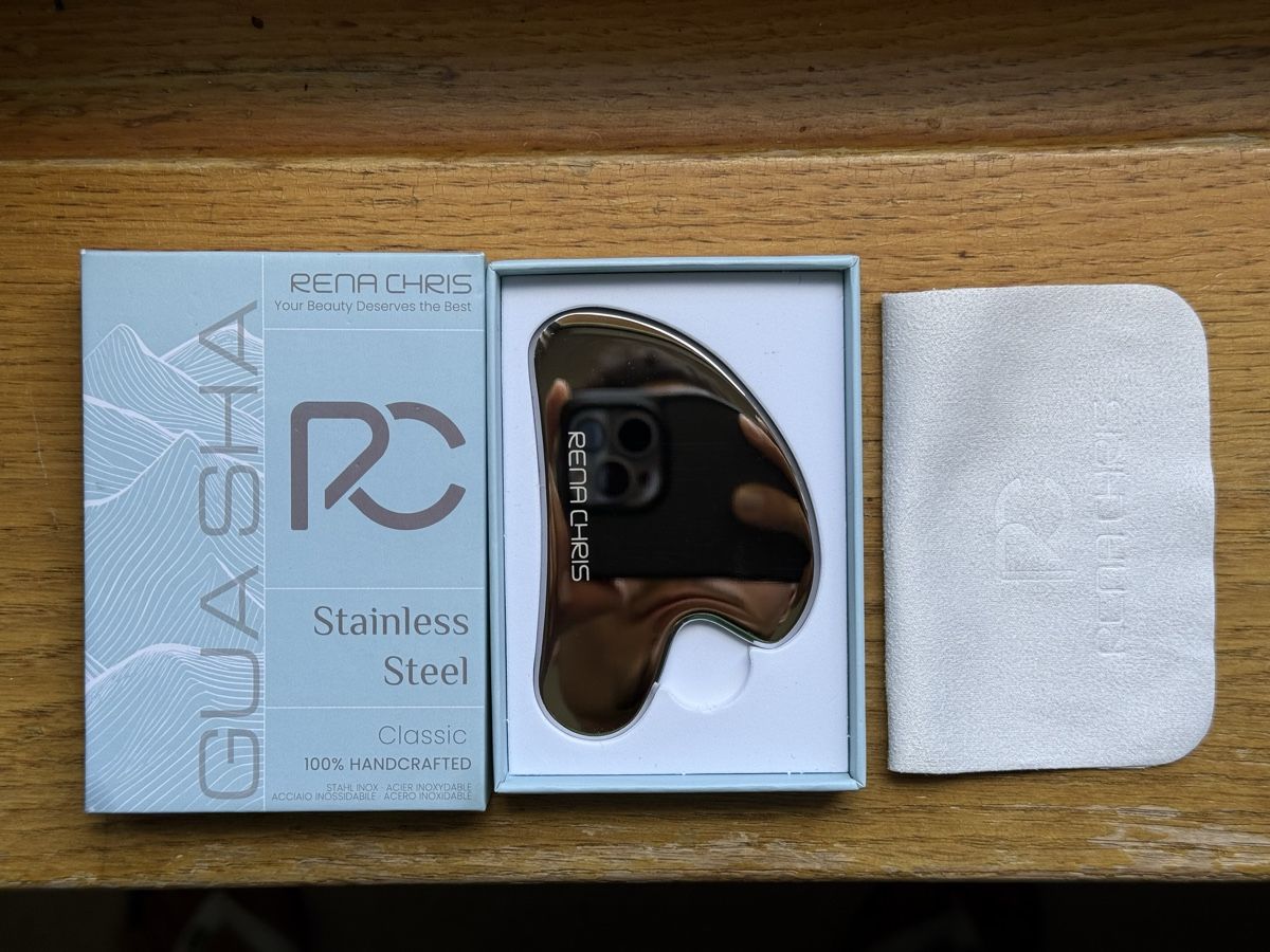 Cura del viso: Gua Sha Stainless Steel  – Nuovo (secondo la descrizione) da Zürich venduto da mangomaster