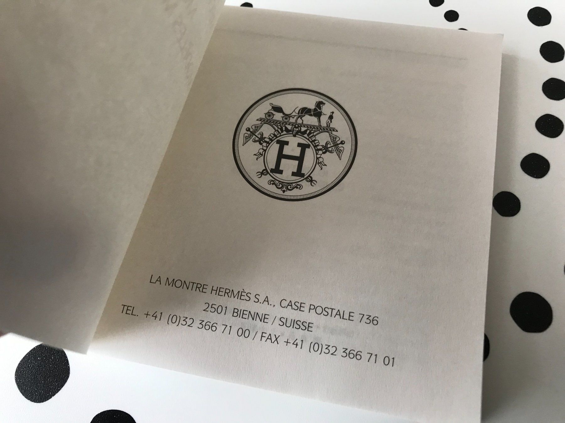 Hermès Documenti: HERMES ORIGINAL - OPERATING INSTRUCTIONS FOR US WATCHES !!! – Nuovo (secondo la descrizione) da Epalinges venduto da dream-watch 1