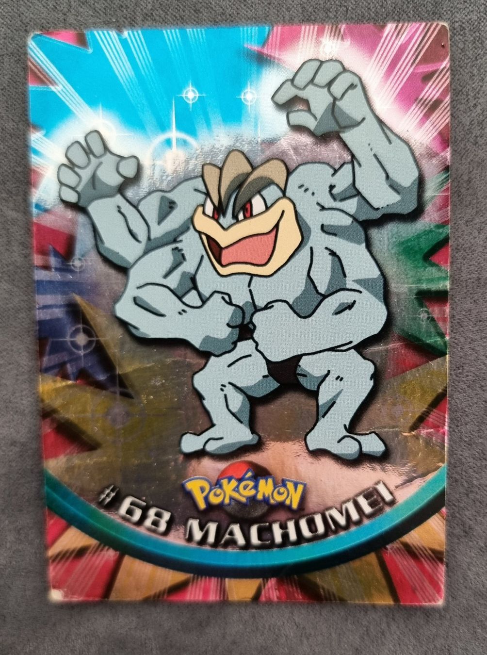 Pokémon Sammelbilder & Trading cards: Pokémon Topps Holo blau #68 Machomei – Gebraucht aus Roggwil BE von S_Cards 6