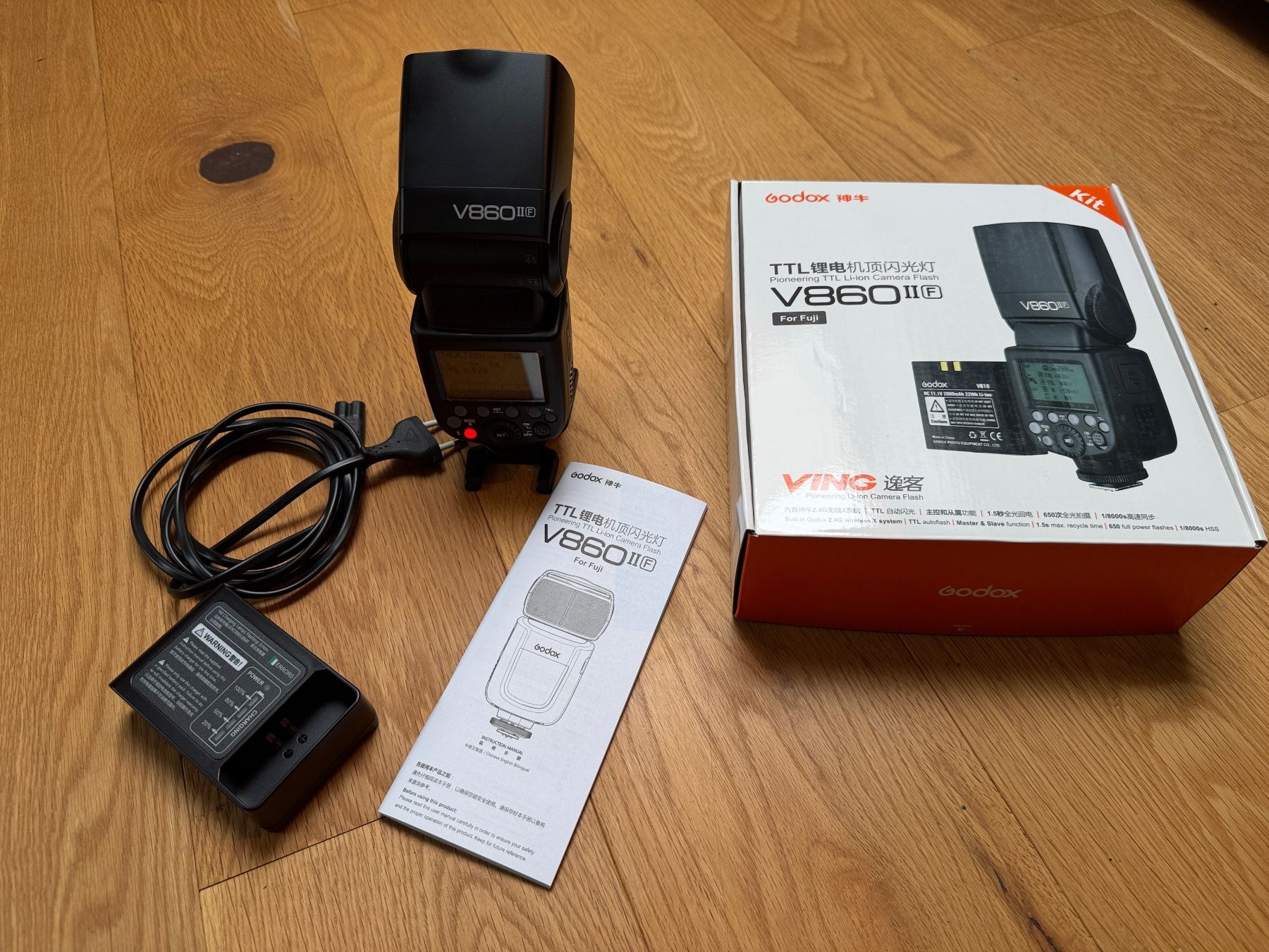 Godox Blitze: Godox V860IIF TTL Blitzgerät – Gebraucht aus Bettlach von zim_bs6b 4