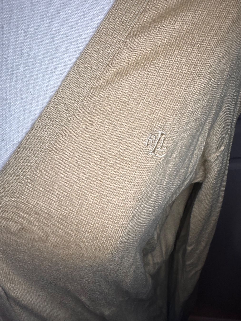 Ralph Lauren Maglioni & Felpe: Ralph Lauren Kardigan m beige – Usato da Pfaffhausen venduto da Klaras_second_hand 2
