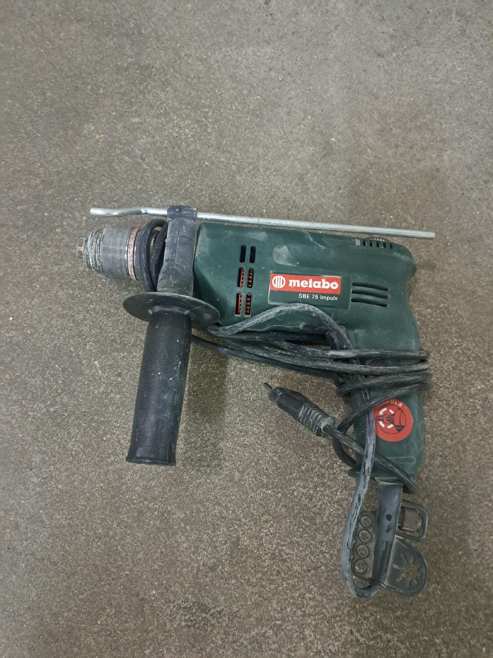 Metabo Trapani: Metabo SBE 75 Impuls Schlagbohrmaschine - Robust! – Usato da Spreitenbach venduto da madmex