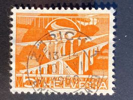 Schweiz 1959 Viadukt 5 Vollstempel ZÜRICH 1 10.XI.1959