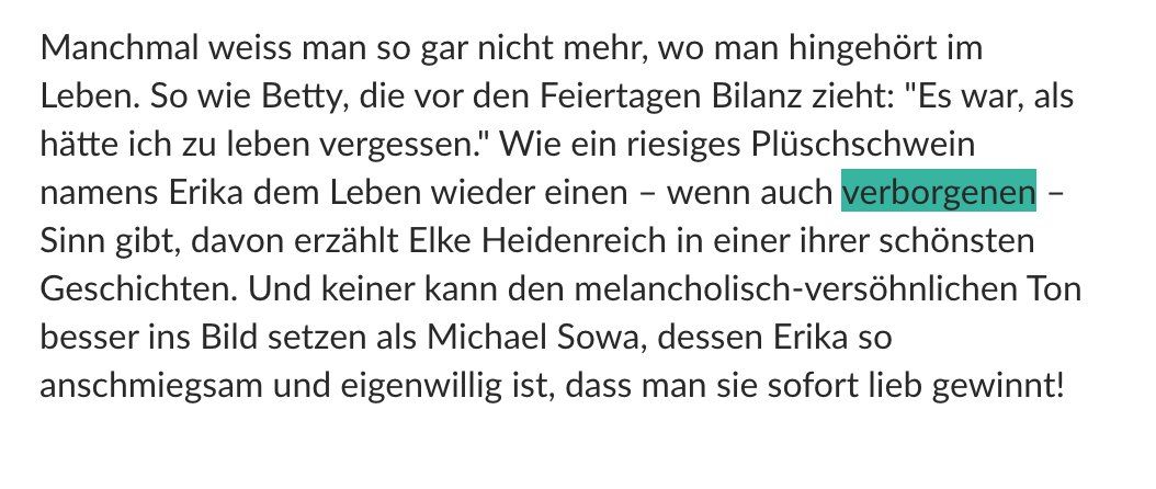 Libri: Elke Heidenreich - Erika oder der verborgene Sinn des Lebens – Usato da Frauenfeld venduto da AlphaCentauri369 1