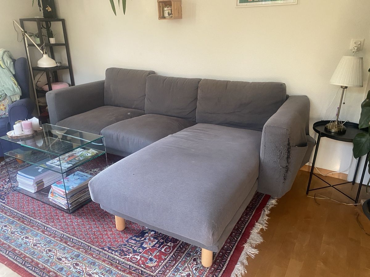 Sofas: Ecksofa grau – D'occasion à Winterthur par melaaniiest