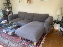 Ecksofa grau