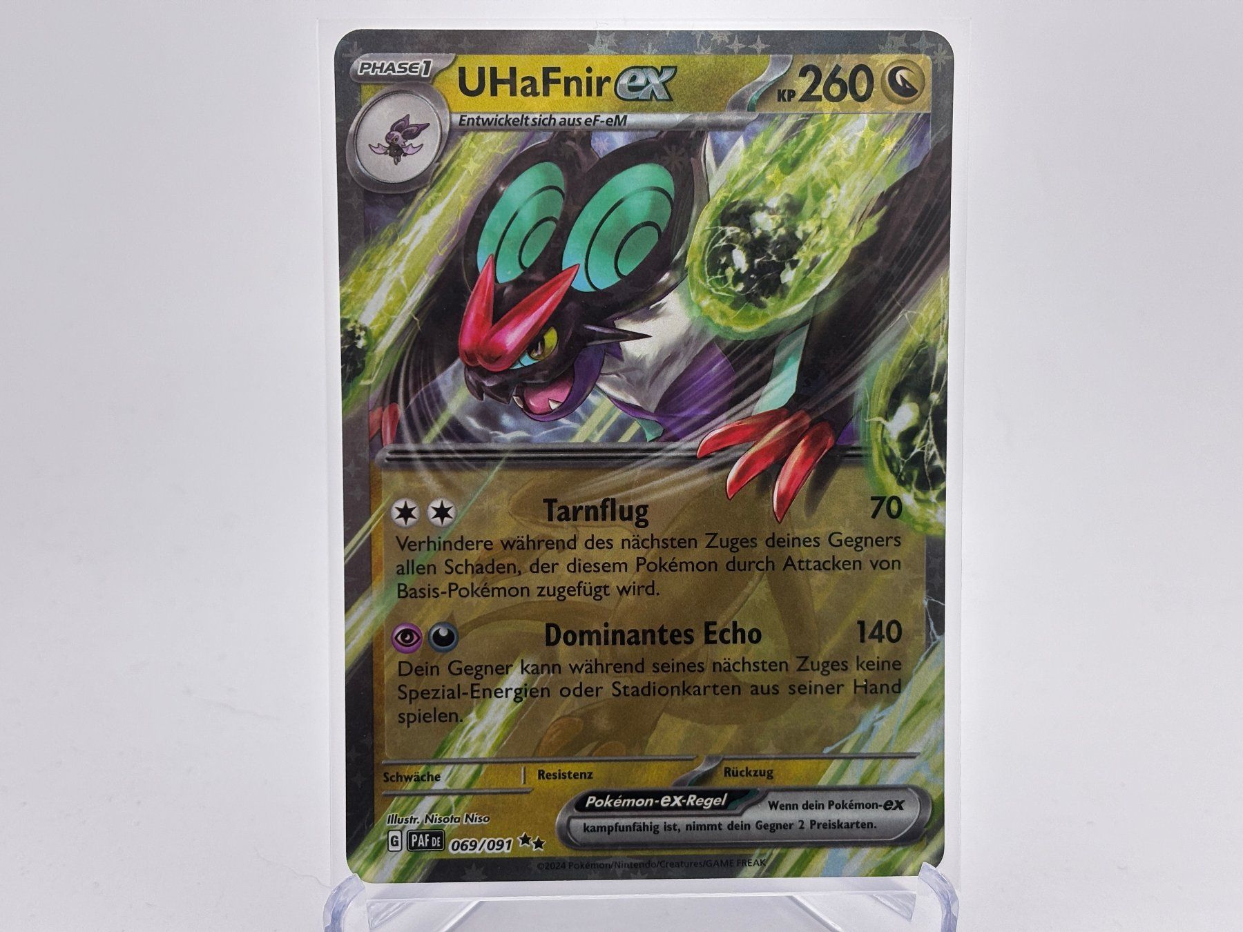 Pokémon Carte collezionabili: Paldeas Schicksale - UHaFnir ex  (PAF 69) - DE – Nuovo (secondo la descrizione) da Allschwil venduto da Bullach